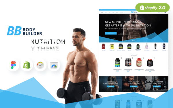 Body Builder – Sport Nutrition Shopify Theme