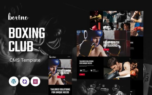 Boxino – Boxing Club Multipurpose Responsive WordPress Theme