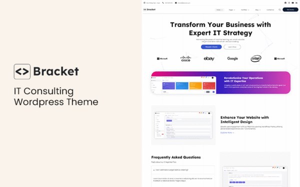 Bracket – IT Solutions Wordpress Theme WordPress Theme