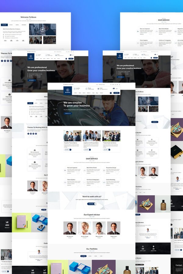 Bravvo – Corporate Responsive WordPress Theme