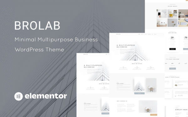 Brolab – Multipurpose Business WordPress Theme