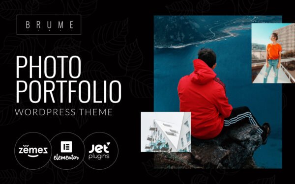 Download Brume – Photo Portfolio with Elementor Builder WordPress Theme ...