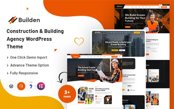 Builden – Building & Multipurpose WordPress Theme
