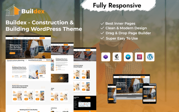 Buildex – Construction & Building WordPress Theme