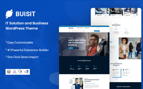 Buisit – IT Solution and Business WordPress Theme