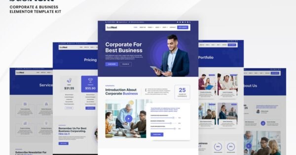 Businext – Corporate Business Elementor Template Kit