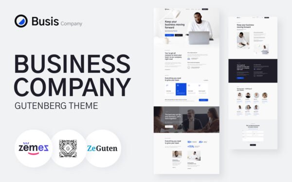 Busis Company – Business Gutenberg Theme WordPress Theme