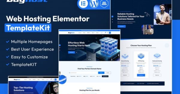 Buyhost – Web Hosting Elementor Template Kit