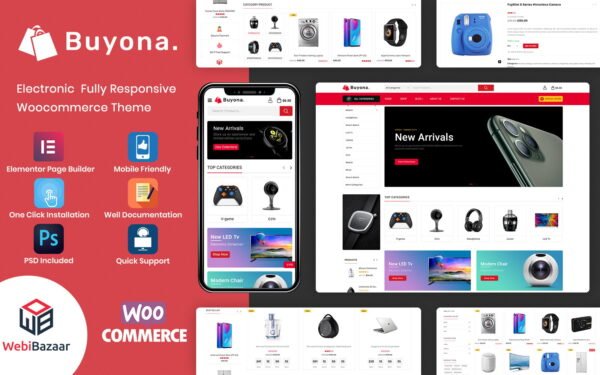 Buyona – Multipurpose Electronic WooCommerce Theme