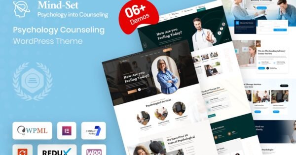 Mindset – Psychology Counseling WordPress Theme