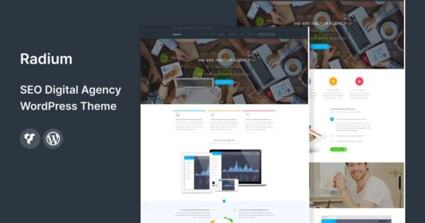 Radium – SEO /Digital Agency WordPress Theme