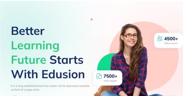 Edusion – Education LMS WordPress Theme