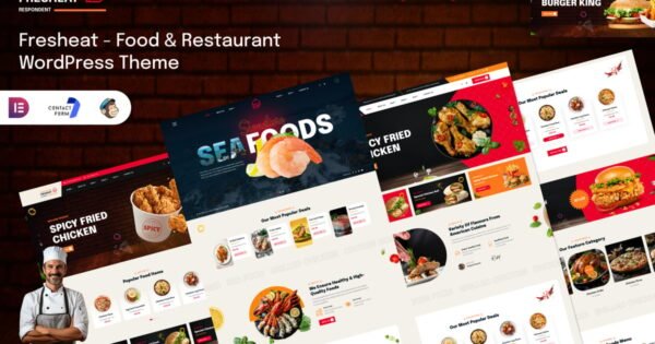 Restaurant & Cafe WordPress Theme