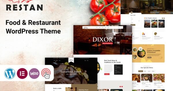 Restan – Restaurant WordPress Theme