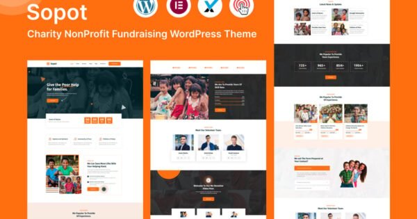 Sopot – Charity Fundraising WordPress Theme