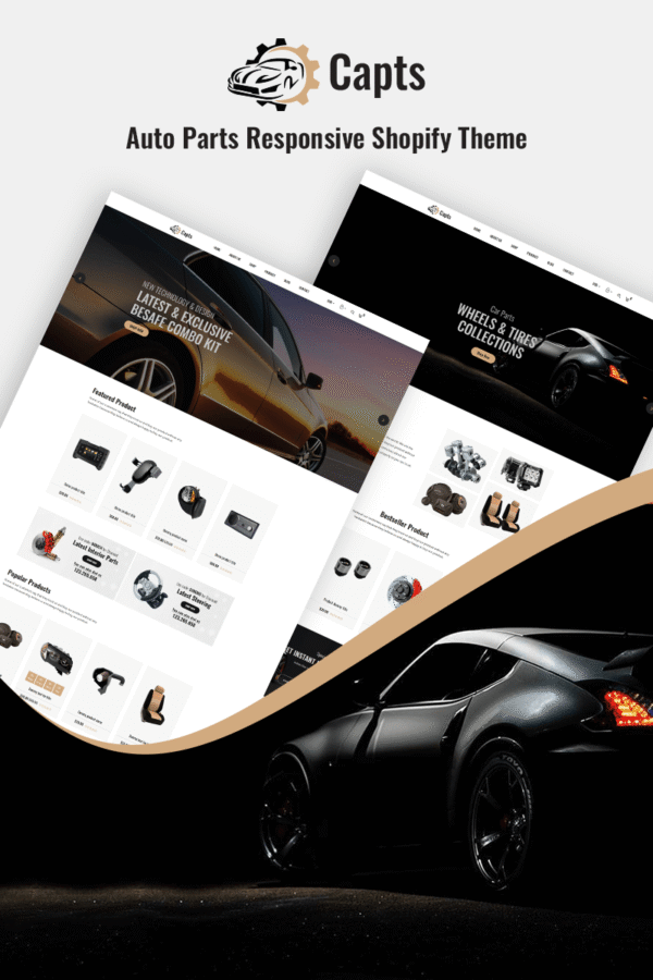 Capts – Auto Parts Responsive Shopify Theme