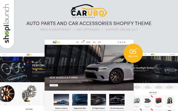 Carubo – Auto Parts And Car Accessories Shopify Theme