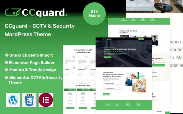 ccguard – CCTV & Security WordPress Theme