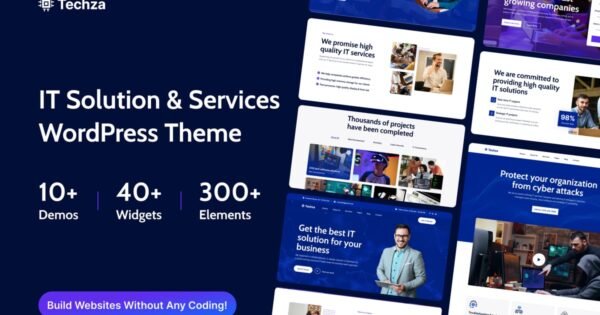 Techza – IT Solutions & Technology WordPress Theme