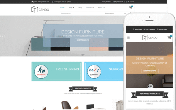 Cendo – Theme for Furniture Store WooCommerce Theme