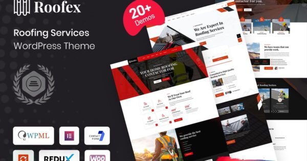 Roofio – Roofing WordPress Theme