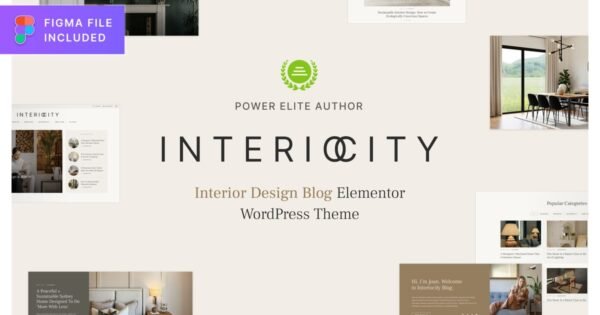 Interiocity – Interior Design Blog WordPress Theme