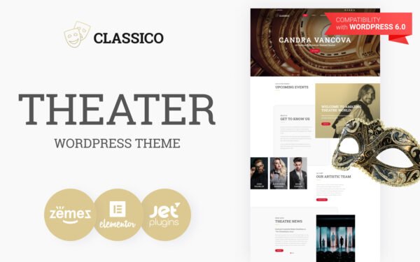 Classico – Theater Responsive WordPress Theme
