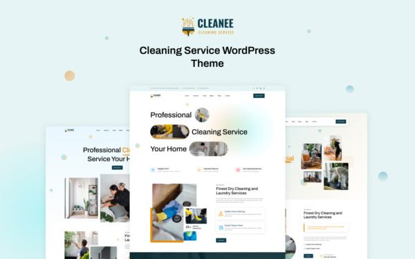 Cleaner – Cleaning Service WordPress Theme
