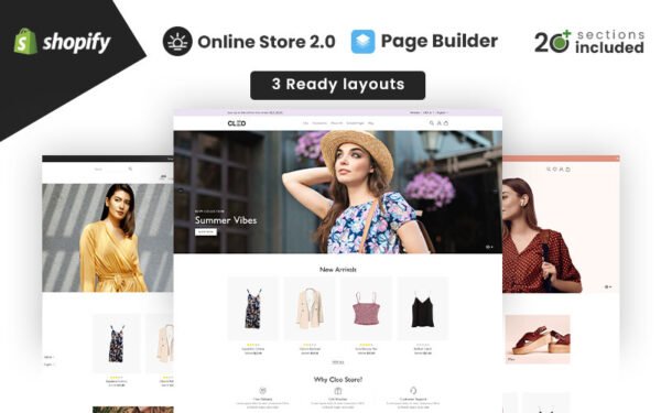 Cleo – Fashion Shopify theme Shopify Theme