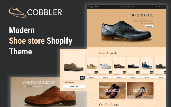 Cobbler – Shoe Store eCommerce Shopify Theme