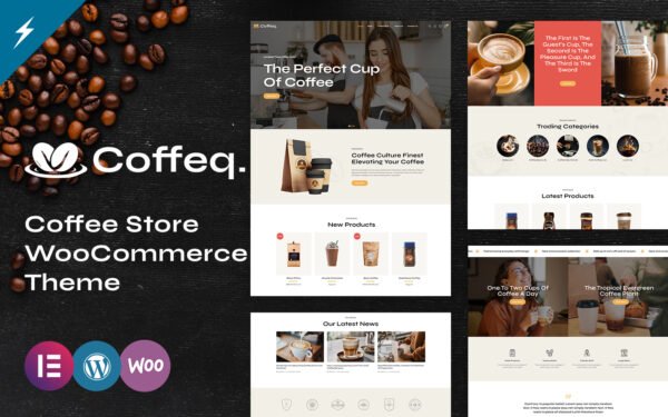 Coffeq – Cafe & Coffee Shop WooCommerce Theme