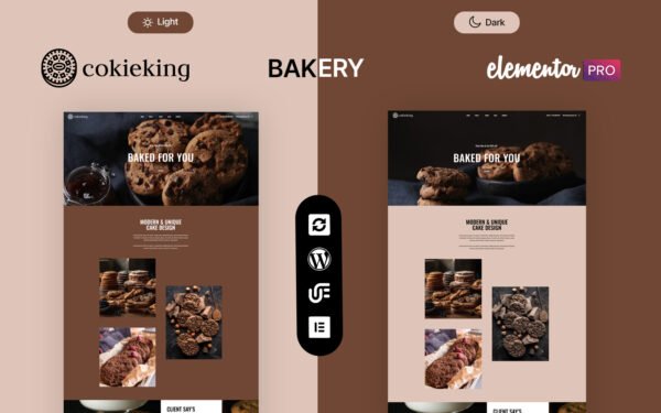 Cokieking – Bakery And Cookies Multipurpose WordPress Theme