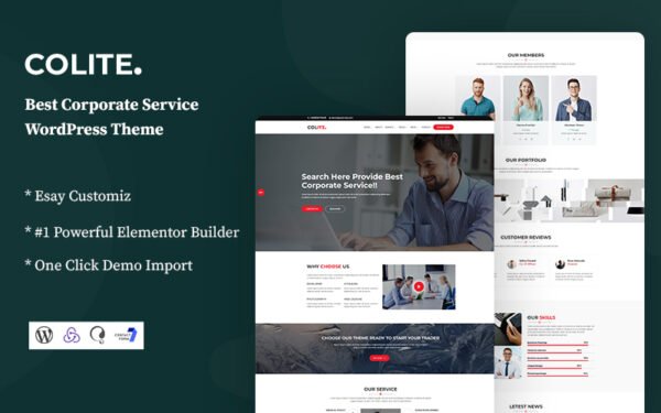 Colite – Corporate Service WordPress Theme