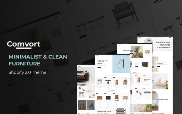 Comvort – Furniture Shopify Theme