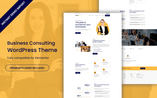 Consulity – Business Consulting WordPress Theme