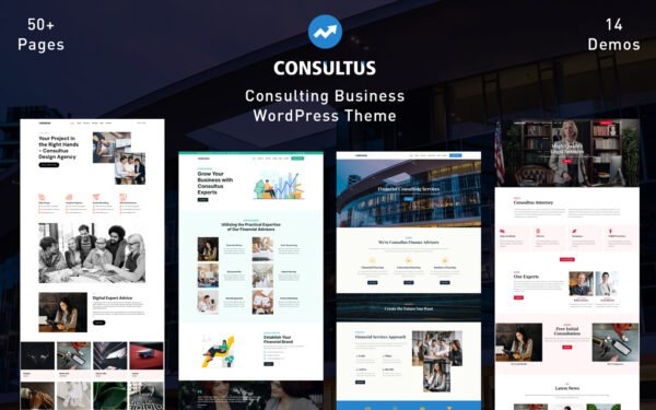 Consultus – Business Consulting Finance WordPress Theme