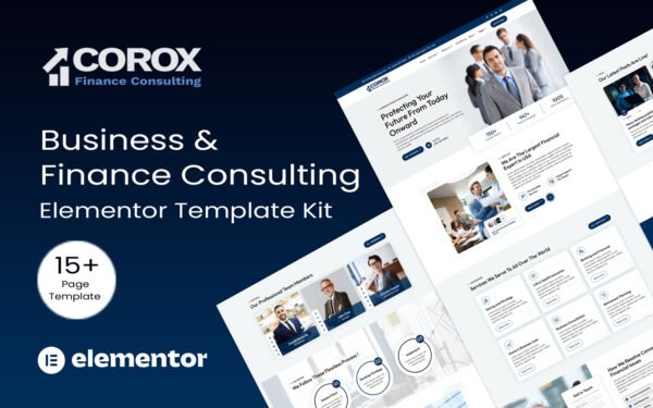Corox – Business & Finance Consulting Elementor Kit