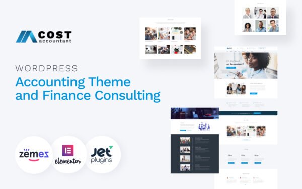 Cost Accountant – WordPress Accounting Theme and Finance Consulting WordPress Theme