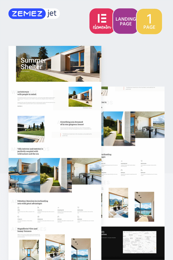 Cottager – Luxury Real Estate Elementor Kit