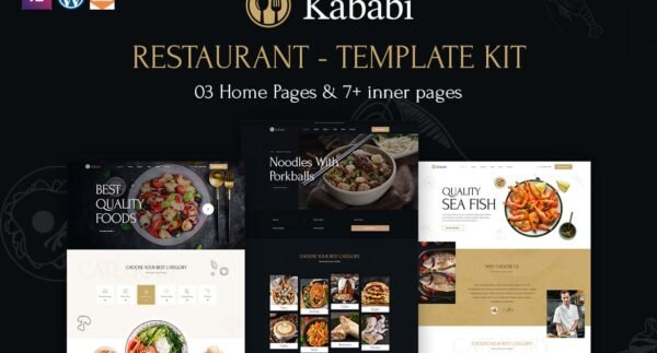 Kababi – Restaurant Elementor Template Kit