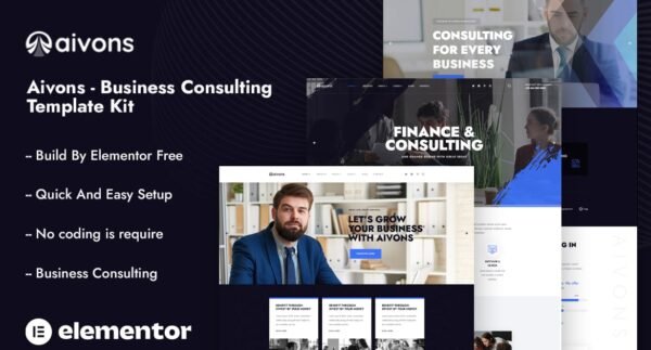 Aivons – Business Consulting Template Kit