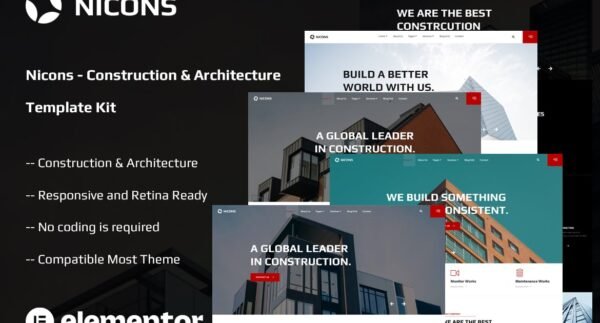 Nicons – Construction & Architecture Template Kit