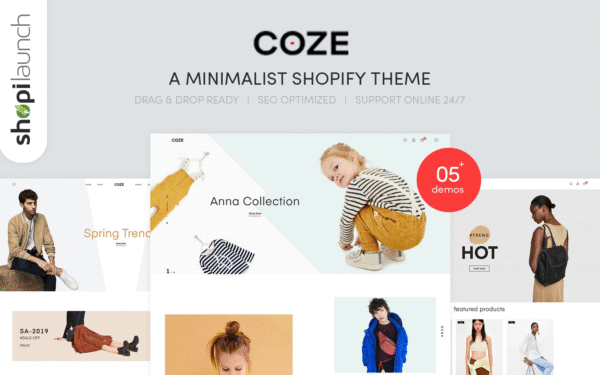 Coze – A Minimalist Shopify Theme