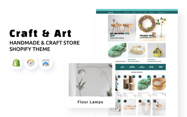 Craft & Art – Handmade & Craft Store Shopify Theme