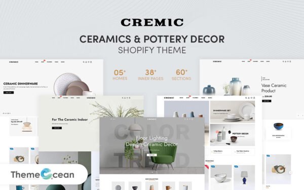 Cremic – Ceramics & Pottery Decor Responsive Shopify Theme
