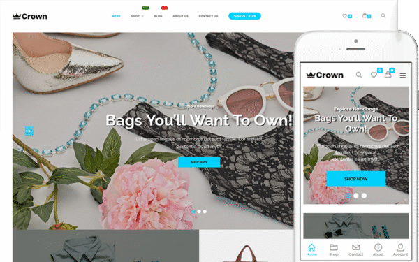 Crown – Fashion Store WooCommerce Theme