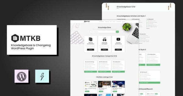 MT Knowledgebase & Changelog WordPress Plugin