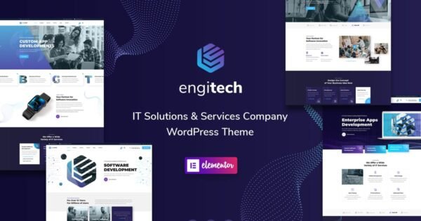 Engitech – IT Solutions & Services WordPress Theme