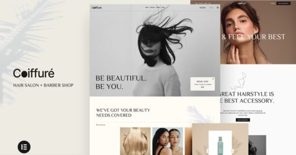 Coiffure – Hair Salon & Barber WordPress Theme