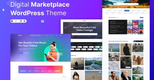 Aseet – Digital Marketplace WordPress Theme